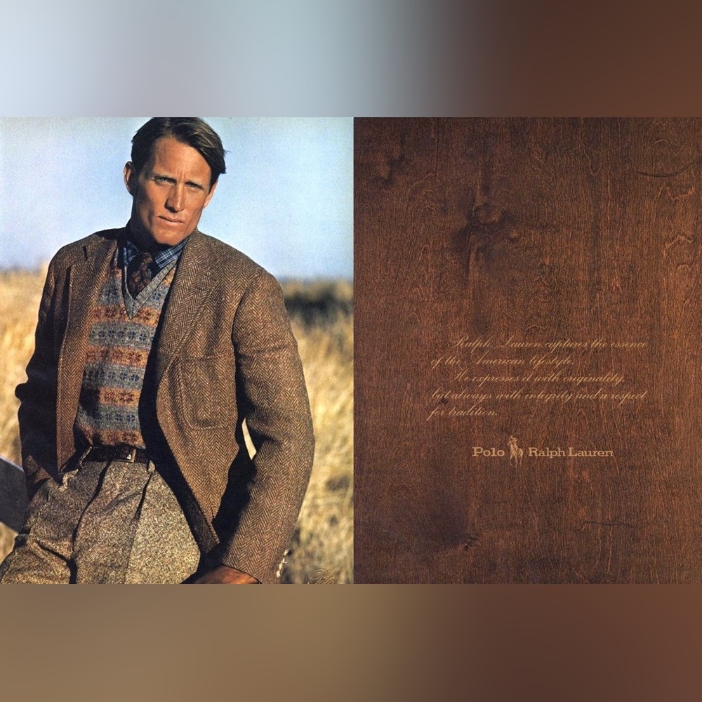 Lauren Ralph Lauren tweed over coat